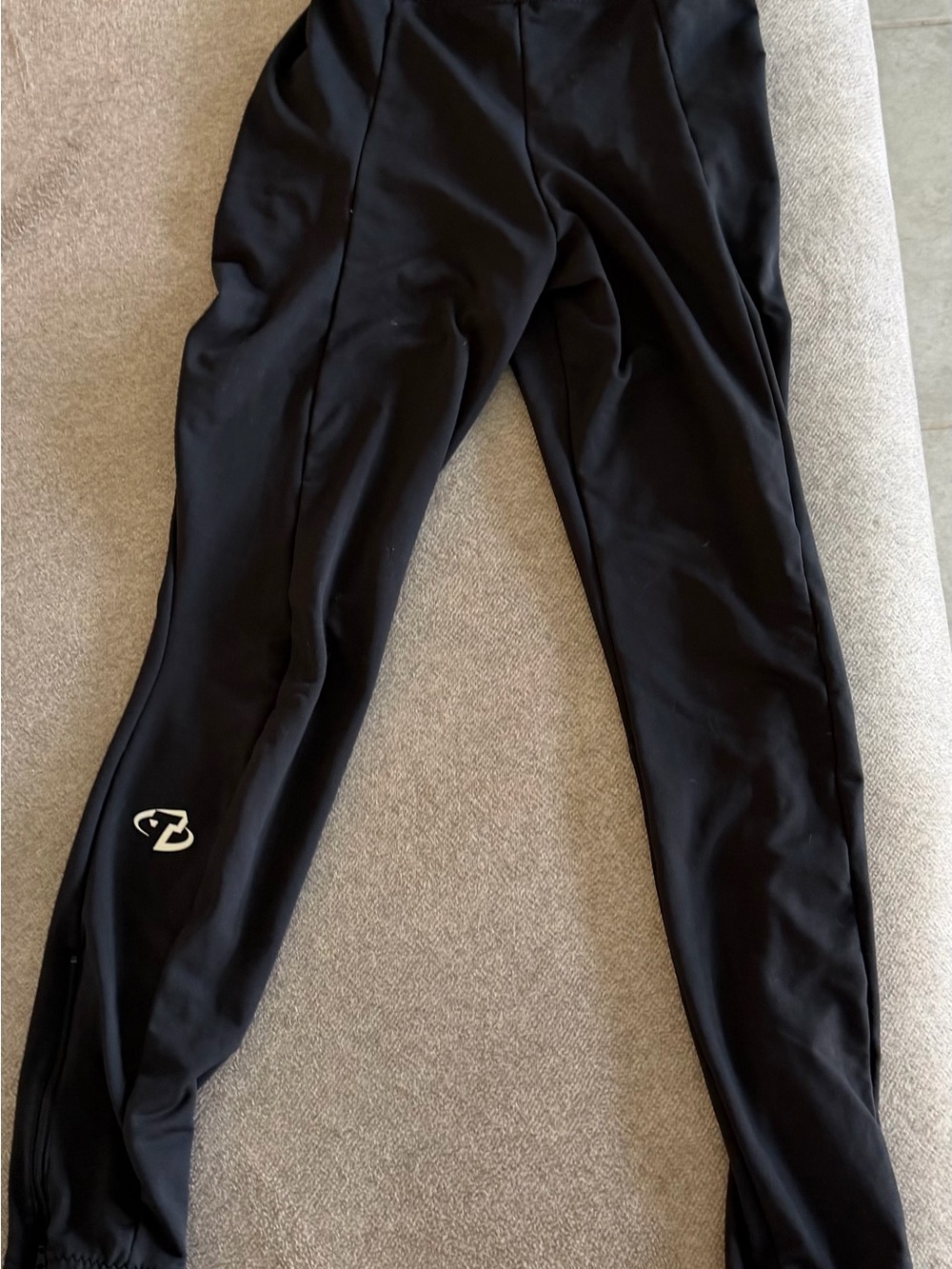 TREK Men’s Black Jogger Sweatpants - Large